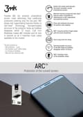 Miniatyrbillede 2 af 2: Xiaomi Mi Note 10 - 3MK ARC Special Edition Skärmskydd
