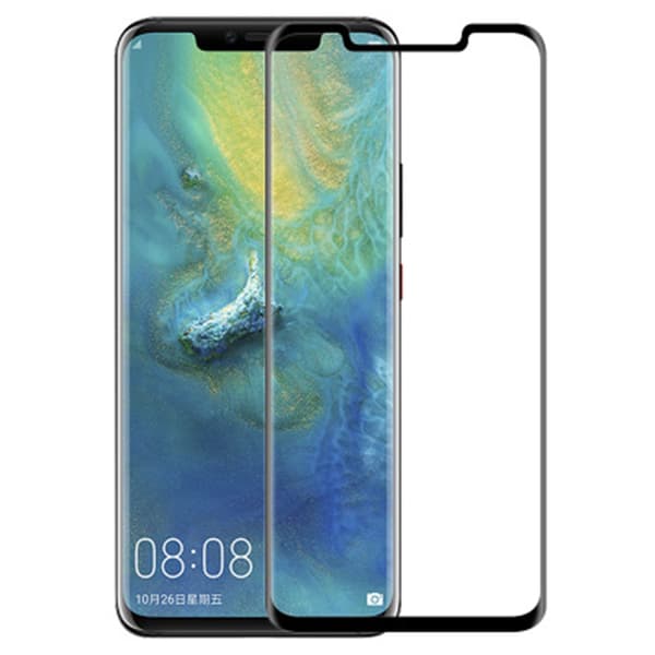HuTech EXXO-Skärmskydd i 3D-utförande till Huawei Mate 20 pro Svart