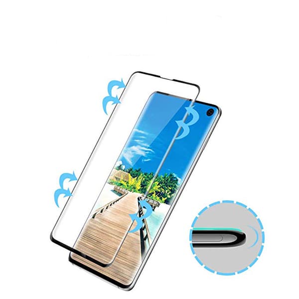 HuTech EXXO-Skärmskydd i 3D 2-PACK till Samsung Galaxy S10