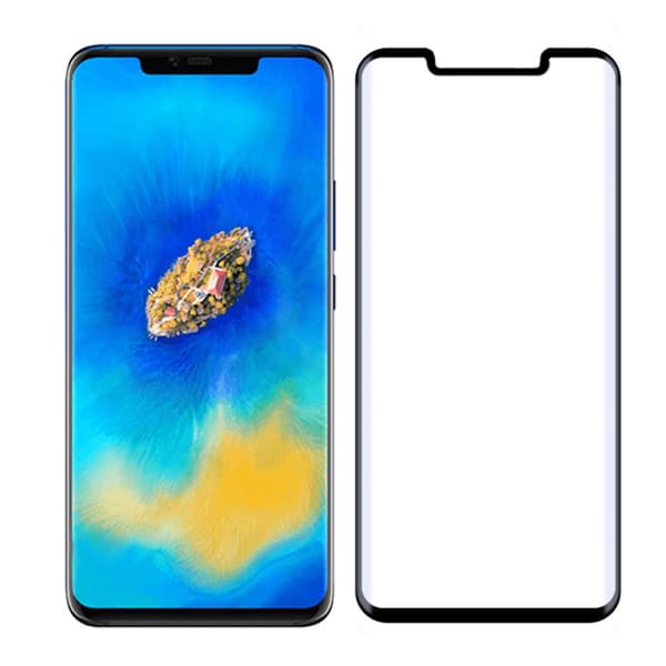 2-PACK MyGuard Skärmskydd i Full-Glue - Huawei Mate 20 Pro Svart