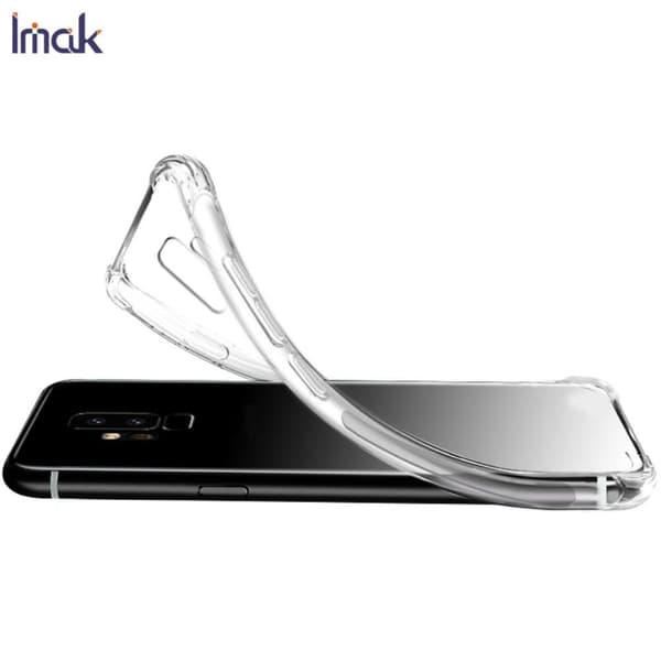 IMAK Soft TPU Cover med Skærmbeskytter til OnePlus 8 - Gennemsigtig