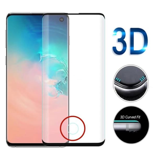 HuTech Skärmskydd (Full-Glue) till Samsung Galaxy S10