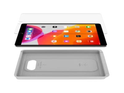 Belkin ScreenForce - Skjermbeskyttelse for nettbrett - glass - for Apple 10.2-inch iPad (7. generasjon, 8. generasjon, 9. generasjon)