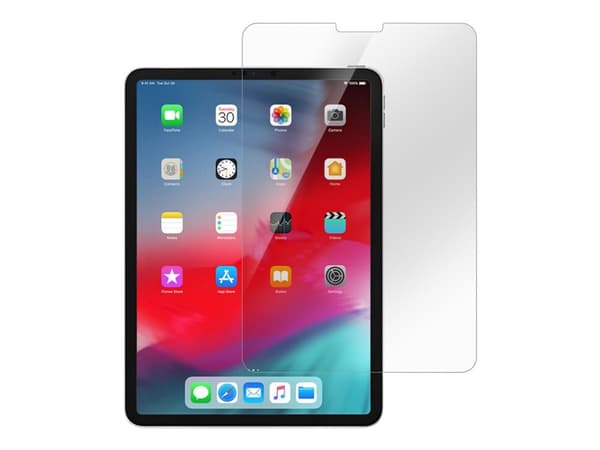 eSTUFF Titan Shield Clear Glass - Skjermbeskyttelse for nettbrett - glass - 11" - gjennomsiktig - for Apple 11-inch iPad Pro (1. generasjon)