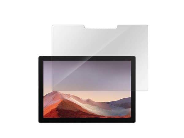 eSTUFF Titan Shield - Skärmskydd för surfplatta - glas - klar - för Microsoft Surface Pro (I mitten av 2017)
