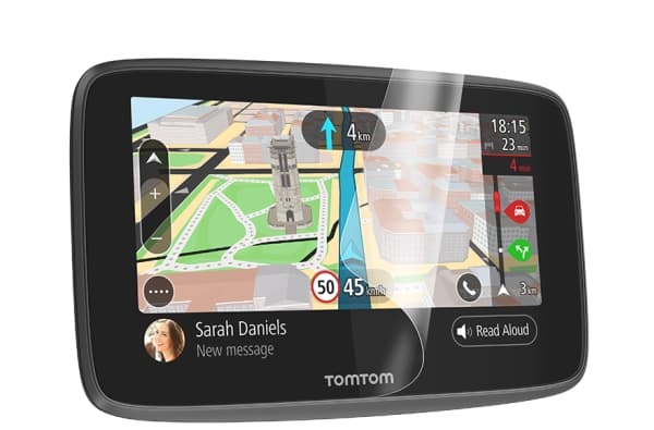 TomTom - Skjermbeskyttelse for navigatør - for GO 50, 5000, 51, 5100, 610, 6100, 620, 6200; Start 50, 52; TRUCKER 500, 5000, 6000; VIA 52