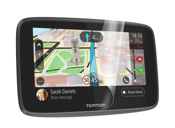 TomTom - Skjermbeskyttelse for navigatør - for GO 50, 5000, 51, 5100, 610, 6100, 620, 6200; Start 50, 52; TRUCKER 500, 5000, 6000; VIA 52