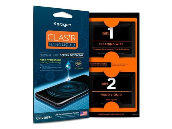 Spigen GLAS.tR Nano Liquid - Skärmskydd för mobiltelefon - klar