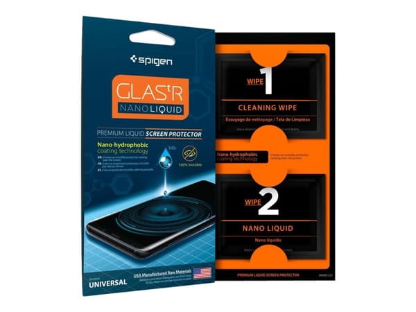 Spigen GLAS.tR Nano Liquid - Näytönsuoja matkapuhelimelle - kirkas