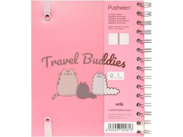 Pusheen Pusheen - Planner 2019/2020 år (15,5 x 19 cm) universal