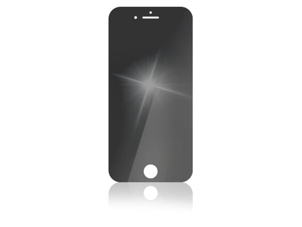 Hama Privacy, Apple, iPhone 6/6s/7/8, Slagbestandig, Støtbestandig, Ripebestandig, Gjennomsiktig, 1 stykker