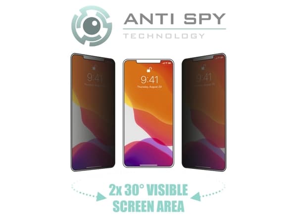 Hama Privacy, Apple, iPhone 6/6s/7/8, Slagbestandig, Støtbestandig, Ripebestandig, Gjennomsiktig, 1 stykker