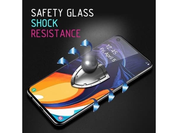 Crong Crong 7D Nano Flexible Glass - 9H hybrid glass for the entire screen Nokia 3.1 universal