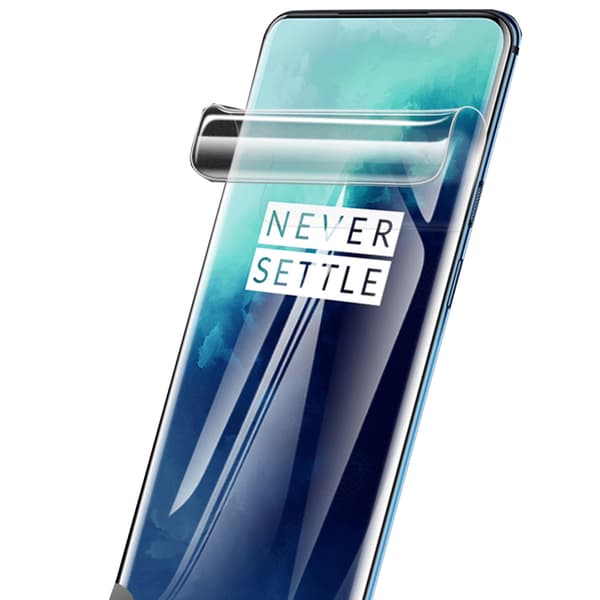 OnePlus 7 Pro Mjukt Skärmskydd PET 9H 0,2mm Transparent/Genomskinlig Transparent/Genomskinlig
