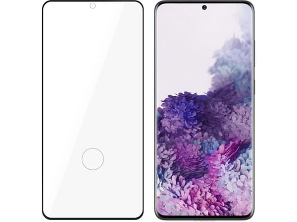 3MK Kova lasi Max sormenjälki LCD-suojalasi 3MK Kova lasi Max sormenjälki Samsung G988 S20 Ultra Musta