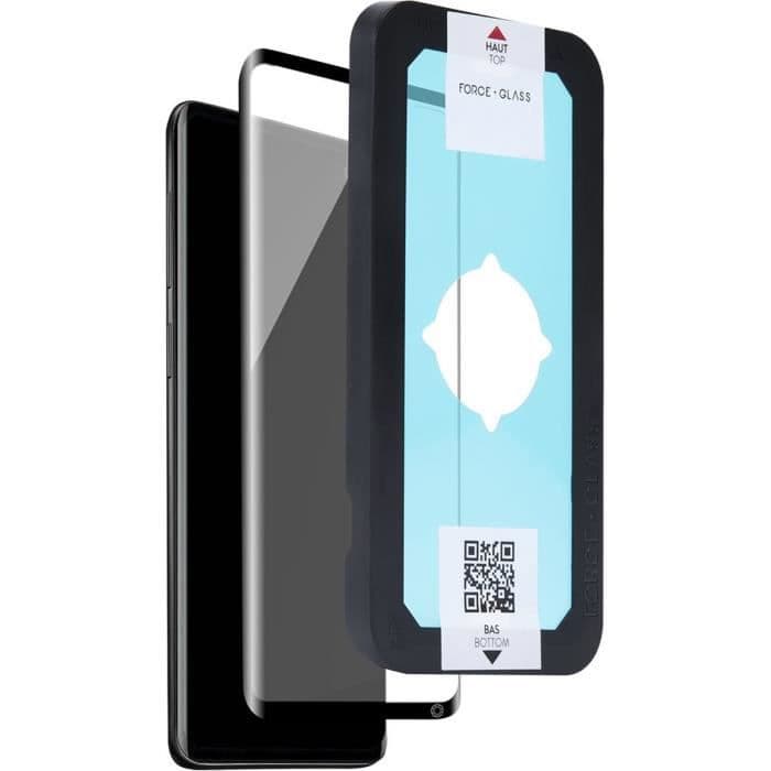 Force Glass Original buet til Galaxy S10 + - sort