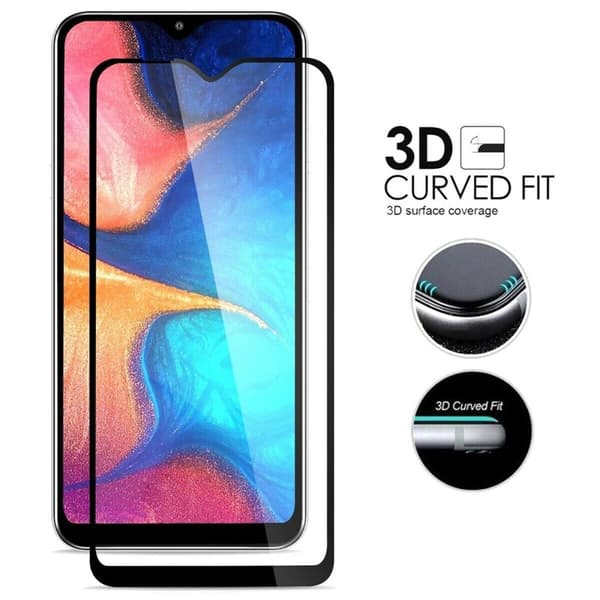 Suojaa Samsung A20e - Lämpökäsitelty Lasi!