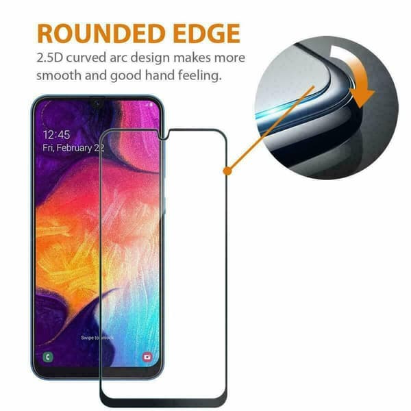 Suojaa Samsung A20e - Lämpökäsitelty Lasi!