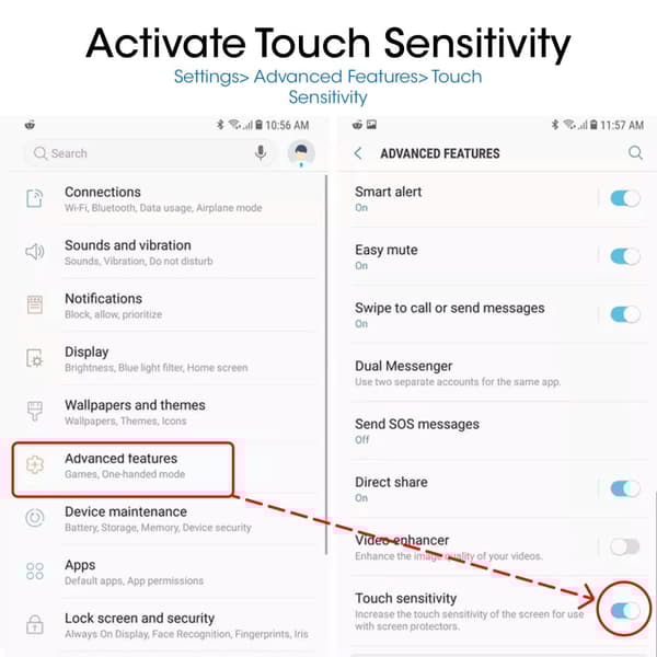 Suojaa Samsung A20e - Lämpökäsitelty Lasi!