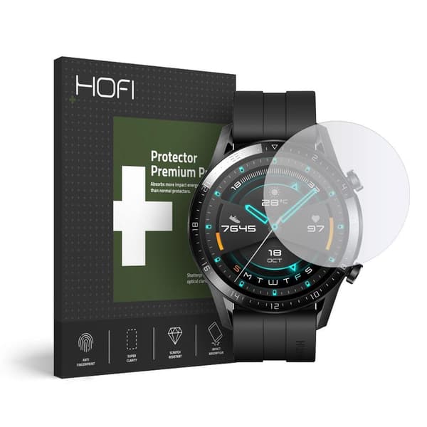 HOFI Härdat Glas Skärmskydd Pro+ Huawei Watch Gt 2 46Mm