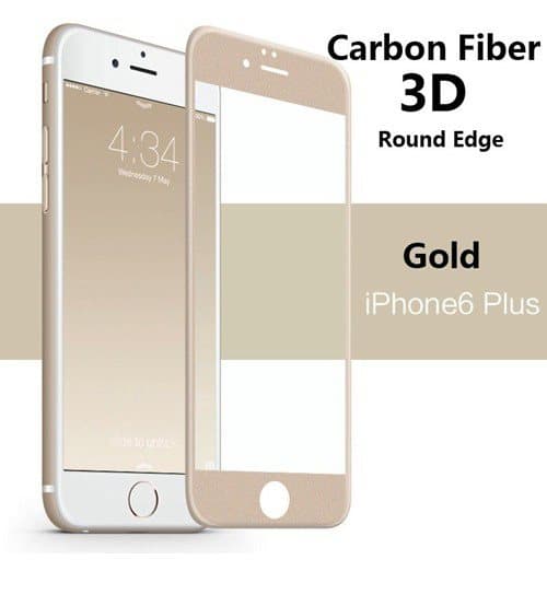 iPhone 6/6S 3-PACK Skärmskydd av Carbonfiber ProGuard Fullfit 3D
