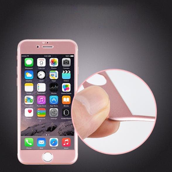 iPhone 6/6S 3-PACK Skärmskydd av Carbonfiber Fullfit 3D