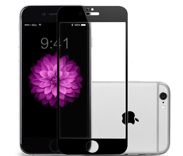 iPhone 6/6S 2-PACK Skärmskydd i Carbonfiber HuTech Fullfit 3D HD