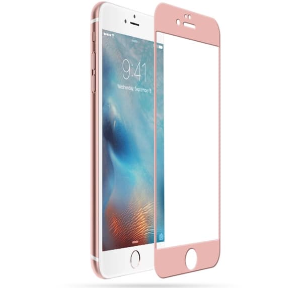 iPhone 6/6S 2-PACK Skärmskydd i Carbonfiber HuTech Fullfit 3D HD