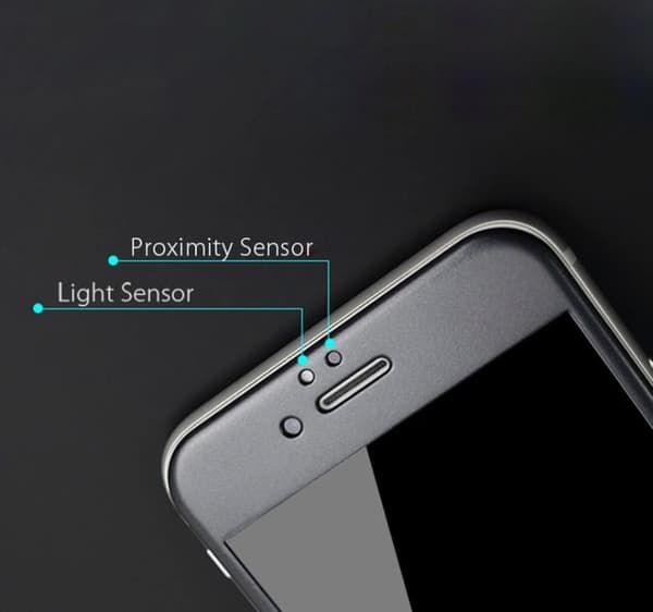 iPhone 6/6S Plus Carbon-Skärmskydd från HeliGuard 3D/HD