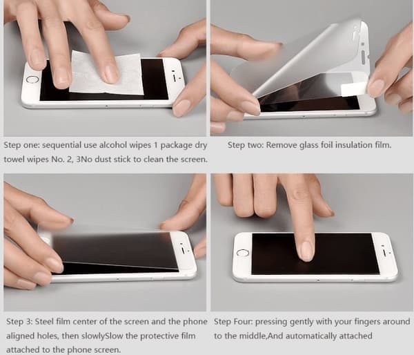 iPhone 5/S/C/SE Skärmskydd -FROSTED- (2-PACK) ProGuard ORIGINAL