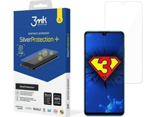 3MK 3MK Silver Protect+ Huawei P30 Lite märkäasennus antimikrobinen kalvo