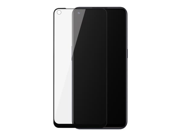 OnePlus - Skärmskydd för mobiltelefon - film - ramfärg svart - för OnePlus Nord N100