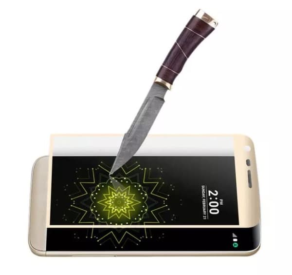 LG G5 - HuTech EXXO-Skärmskydd med Ram 3D (HD-Clear)