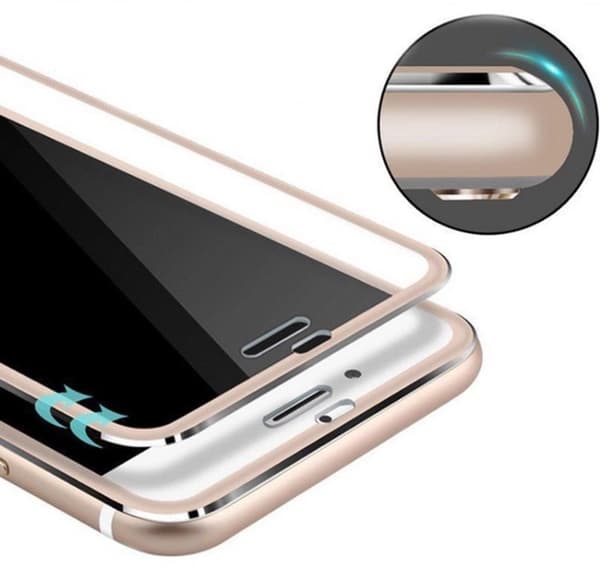 iPhone 6/6S (2-PACK) ProGuard Skärmskydd 3D med RAM Roséguld