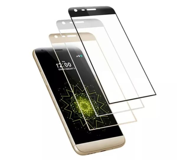 LG G5 - HeliGuard EXXO-Skärmskydd 3D (HD-Clear) Curved Silver
