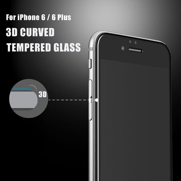 iPhone 7 Plus HuTechs Carbon-Sk�rmskydd HD