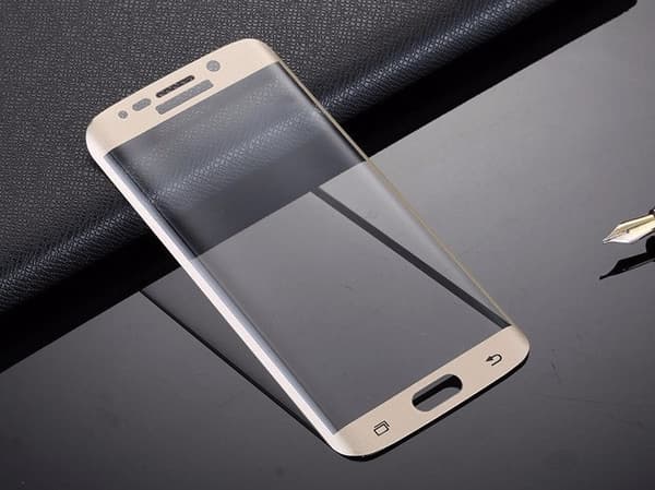 Samsung Galaxy S6 Edge - HuTech EXXO-Skärmskydd 3D (9H)