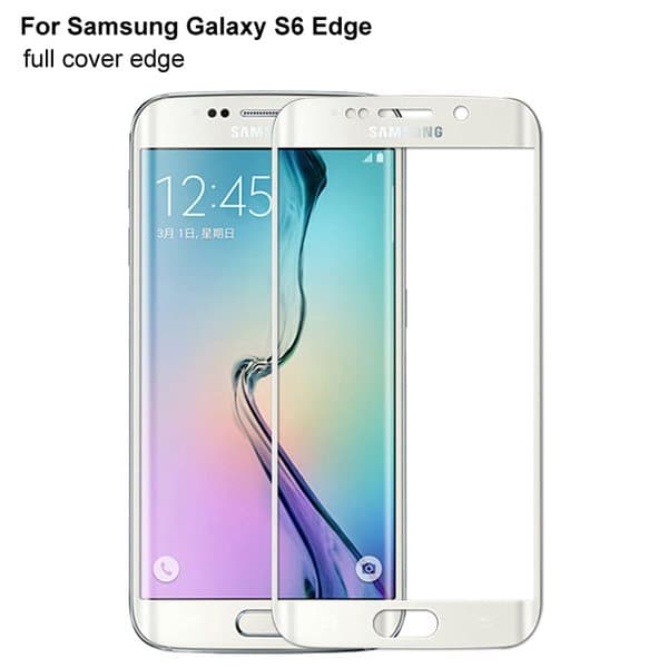 Samsung Galaxy S6 Edge - EXXO-Skärmskydd 3D (9H) Curved
