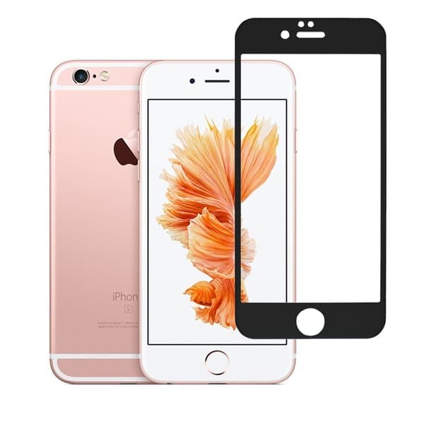 iPhone 6/6S - HuTech SILIKONGLAS-Skärmskydd 4th-Generation Glass