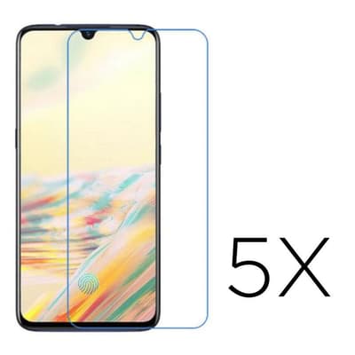 OnePlus 6T ultra clear HD screen protector - 5-Pack