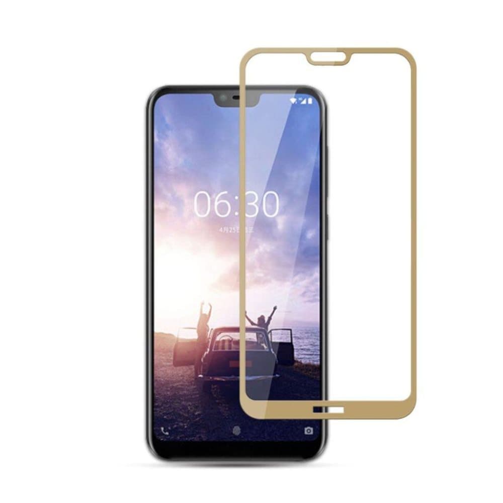 MOCOLO Nokia 6.1 Plus / X6 (2018) skyddsfilm härdat glas - G