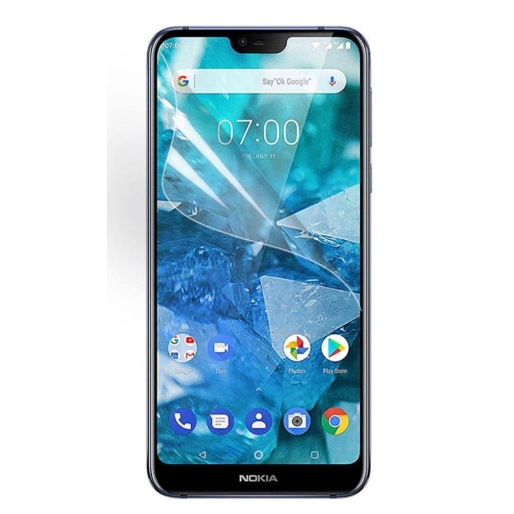 Nokia 8.1 ultra genomskinligt LCD skärm skydd - 5-pack