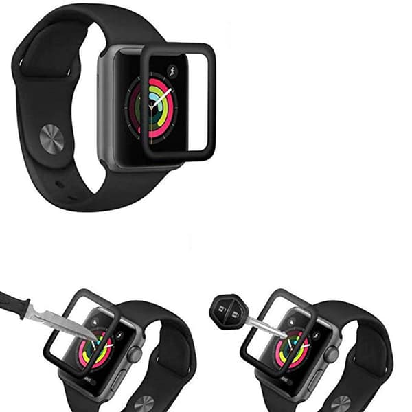 3D Full Glue Skärmskydd för iWatch 4/5 40mm och 44mm