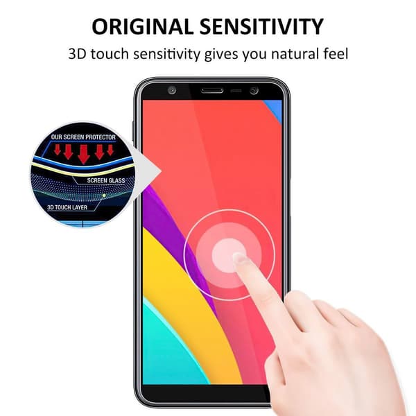 Samsung Galaxy J6 2018 - Temperoitu Näytönsuoja Lasi