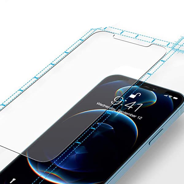 iPhone 12 5-PACK Skärmskydd 9H 0,3mm