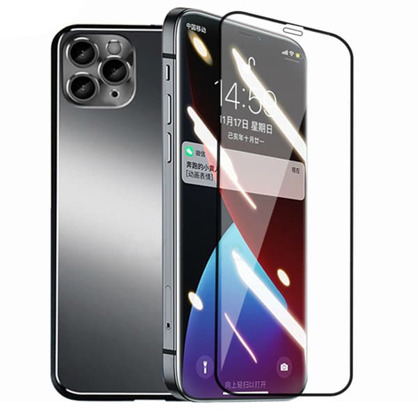 iPhone 12 Pro Max 4-PACK Skärmskydd 2.5D 9H 0,3mm