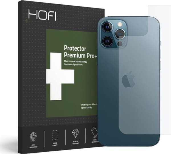 Hofi Glass HOFI HYBRID PRO + BACK PROTECTOR IPHONE 12/12 PRO