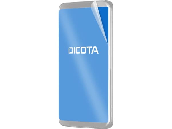 DICOTA Anti-glare Filter - Skärmskydd för mobiltelefon - film - ramfärg svart - för Apple iPhone XR