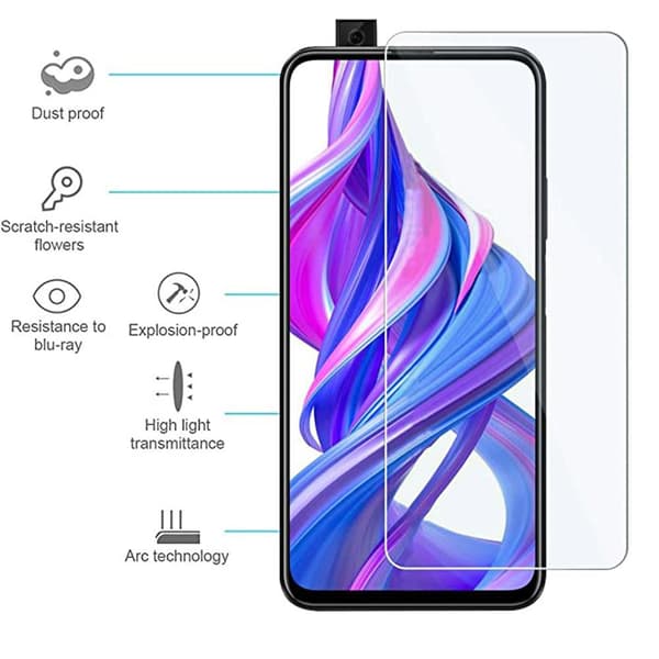 Huawei P smart Pro 4-PACK Skärmskydd 9H 0,3mm