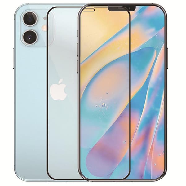 2-PACK Skärmskydd Carbon-fiber 9H 0,3mm iPhone 12